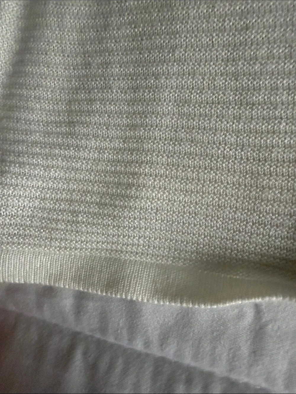 Cyrus Open-Front Delicate Ribbed Cardigan - White - Picture 4 of 7